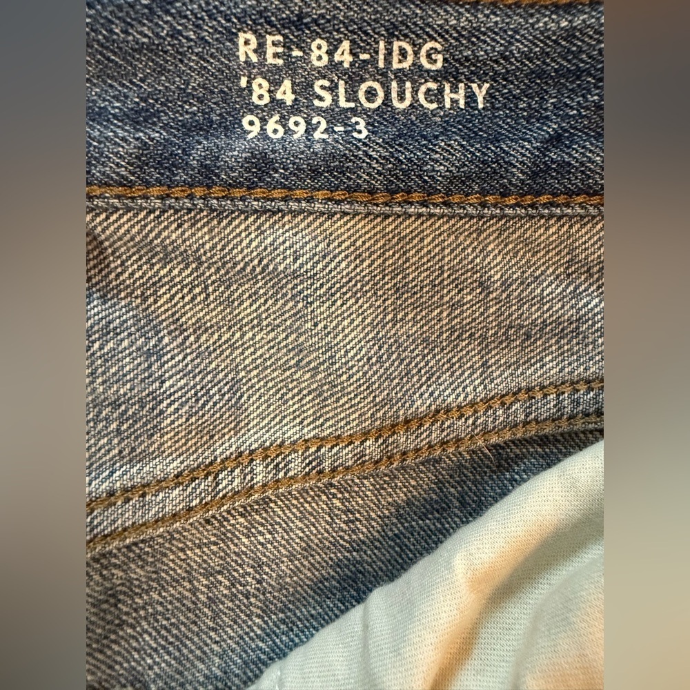 J Crew Mid-Rise Slouchy Distressed Jean in 1984 Slouchy Size 28 - Picture 10 of 10